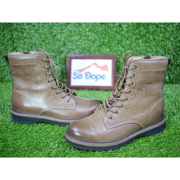 Taos Work It High Brown Boots - Women's Size 7 - Picture 1 of 7